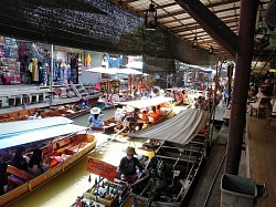 👍ตลาดน้ำดำเนินสะดวก 👍 Damnoen Saduak Floating Market